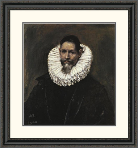 JERONIMO DE CEVALLOS FRAMED ARTWORK  / EL GRECO (1541-1614)