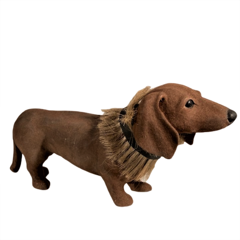 NODDING DACHSHUND FRENCH INSPIRED