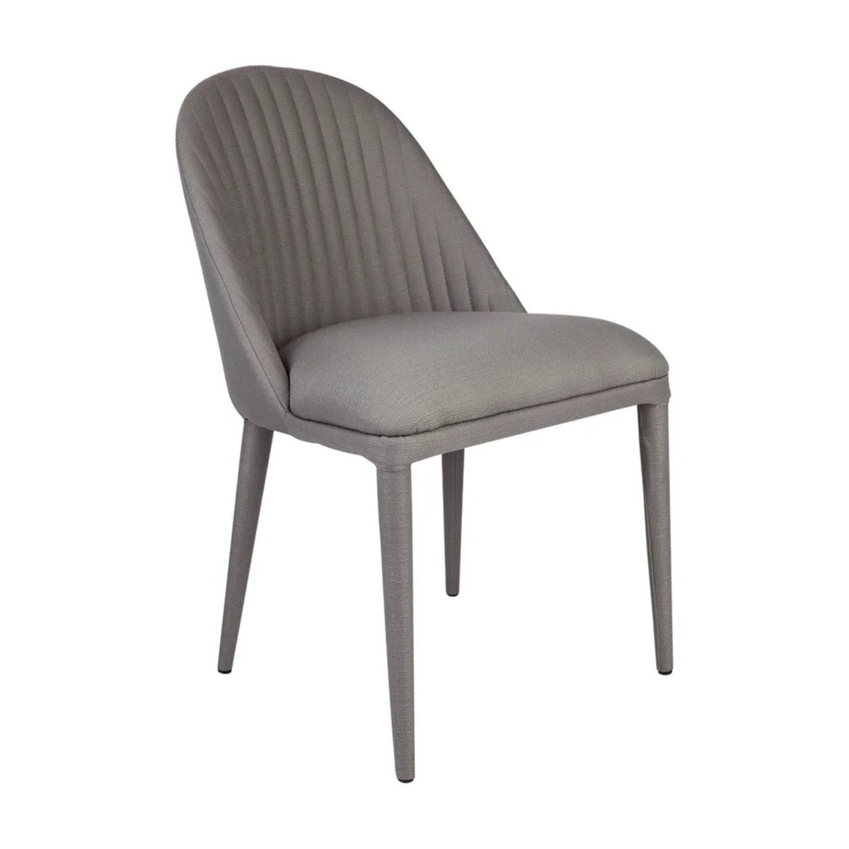 BAXTER UPHOLSTERED  DINING CHAIR - CHARCOAL