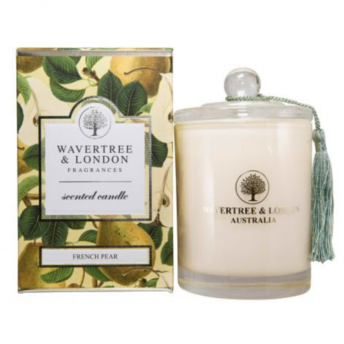 FRENCH PEAR CANDLE - WAVERTREE & LONDON