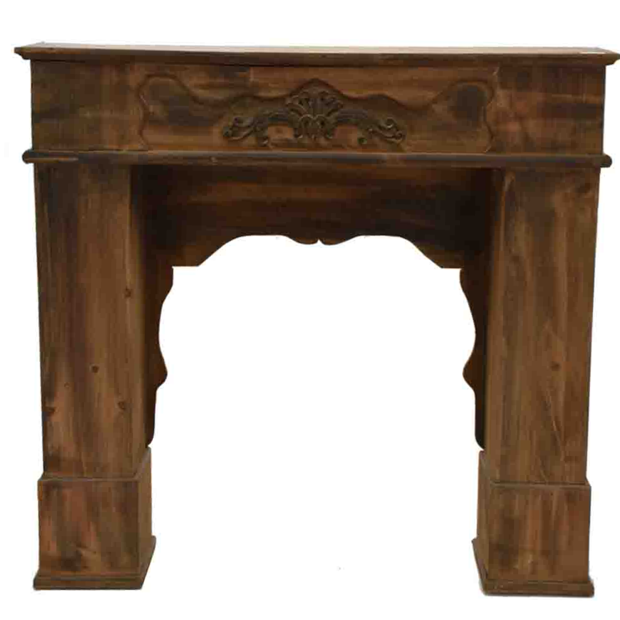 MANTEL DECORATIVE - RUSTIC BROWN