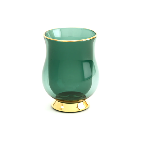 DOUBLE WALLED GLASSES (SET 2) - TEAL