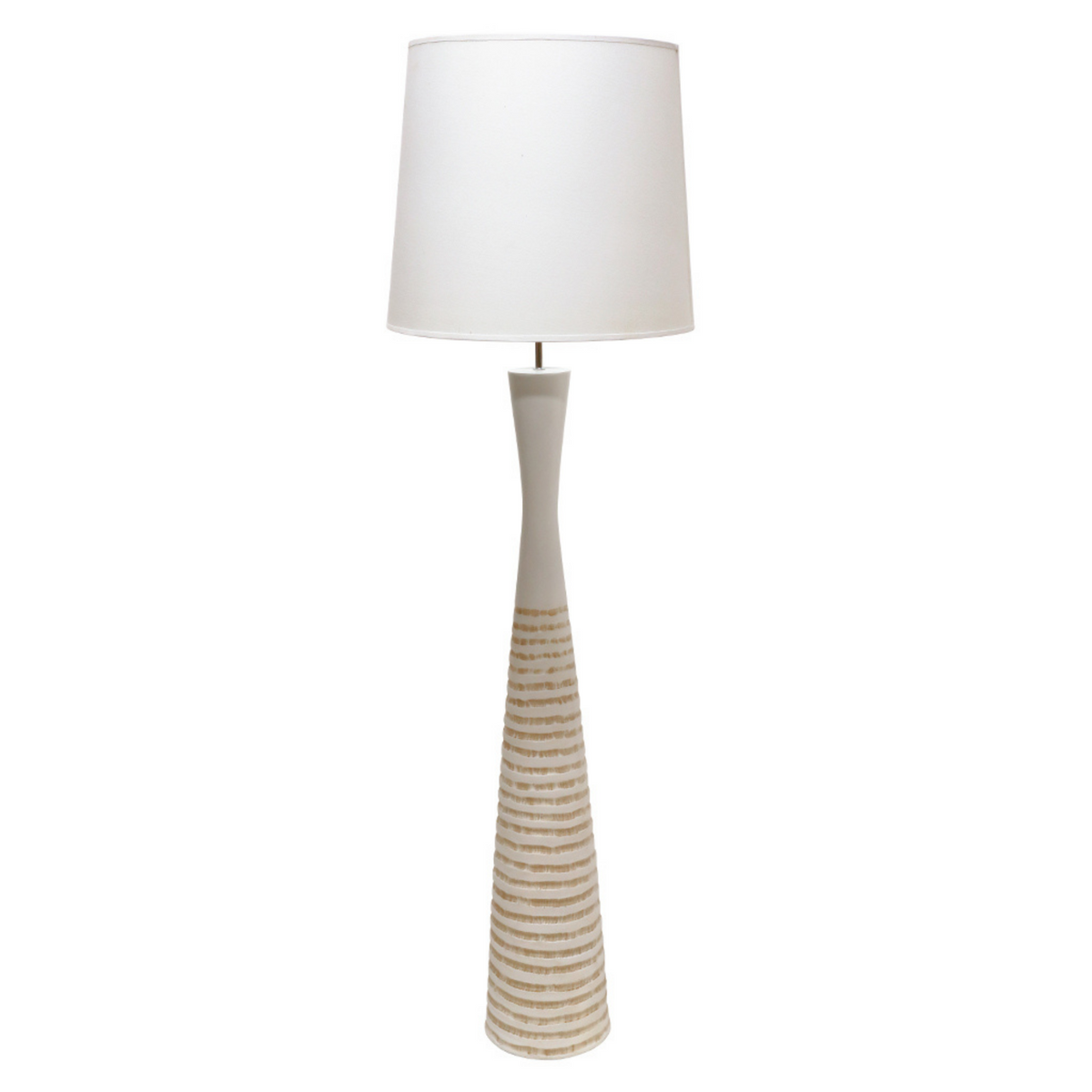 FLOOR LAMP LUXE RESORT STYLE - WHITE