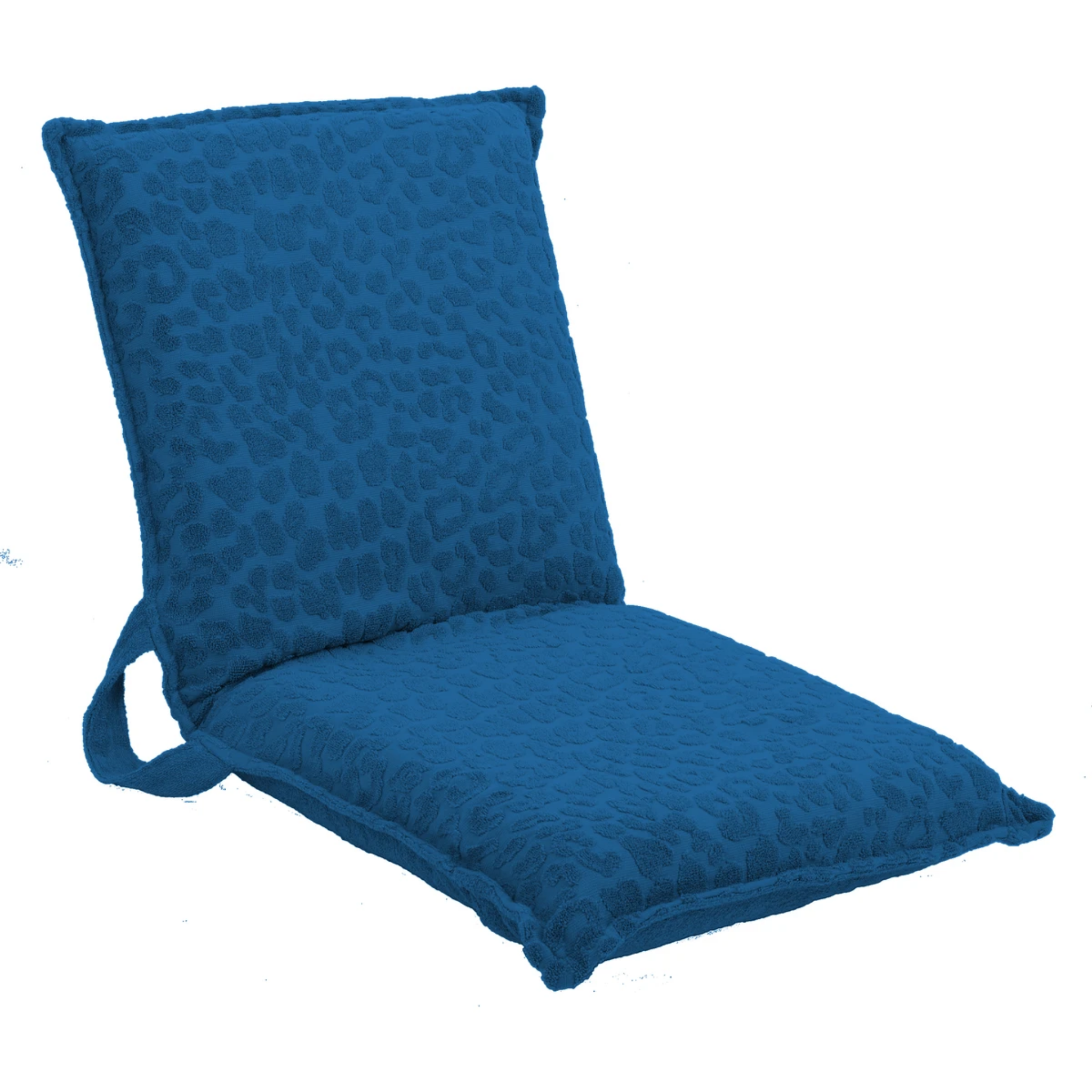 TERRY TOWELLING BEACH CHAIR - NOUVEAU BLEU