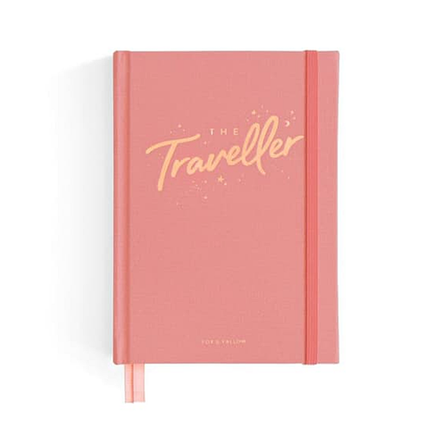 THE TRAVELLER MINI TRAVEL DIARY - DUSTY ROSE