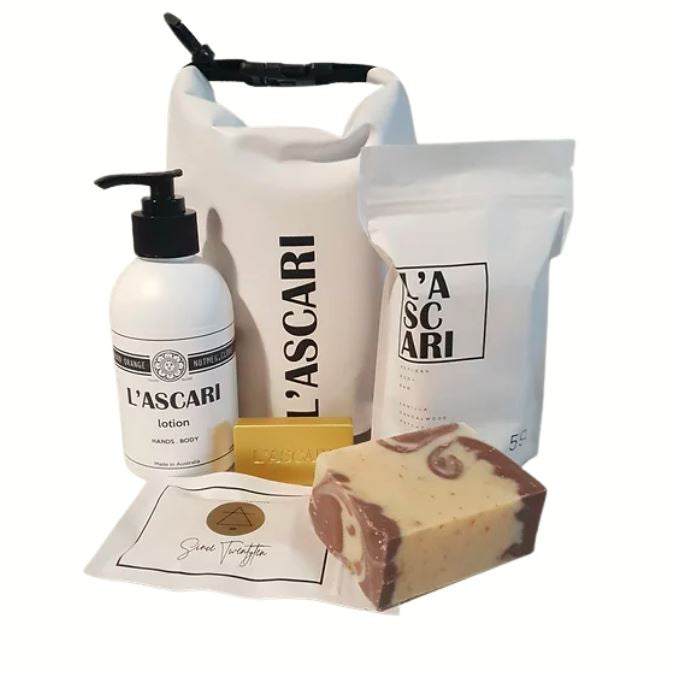 L'ASCARI GIFT SET UNISEX - THE WHITE