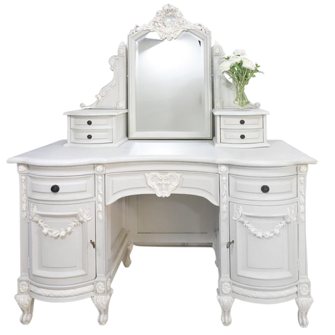 CHATEAU FRENCH BLUE DRESSING TABLE